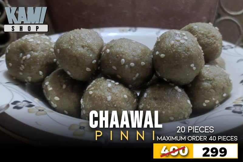 Chawwal Pinni Are Available With Discount Price 0