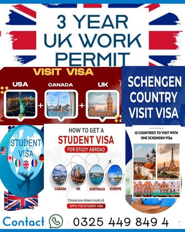 Job In UK ( Visit visa+ Uk+Usa+ Canada + iceland)99 per ratio approved 0