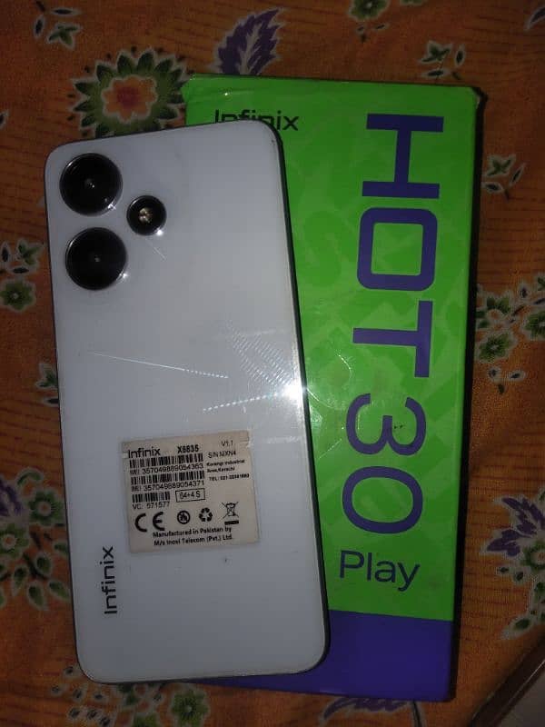 Infinix hot 30 play 0