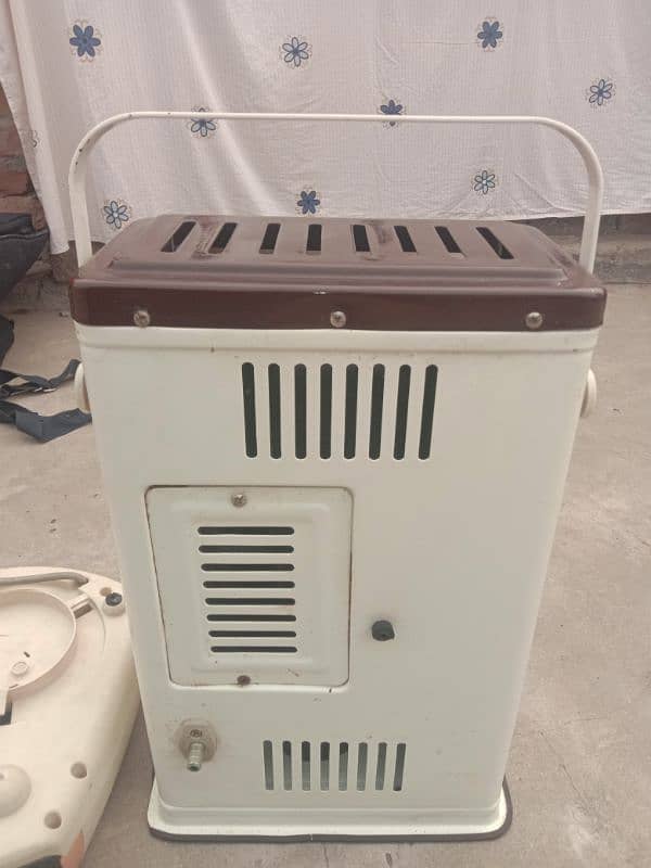 Gas heater + electric heater 3