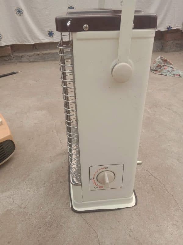 Gas heater + electric heater 5