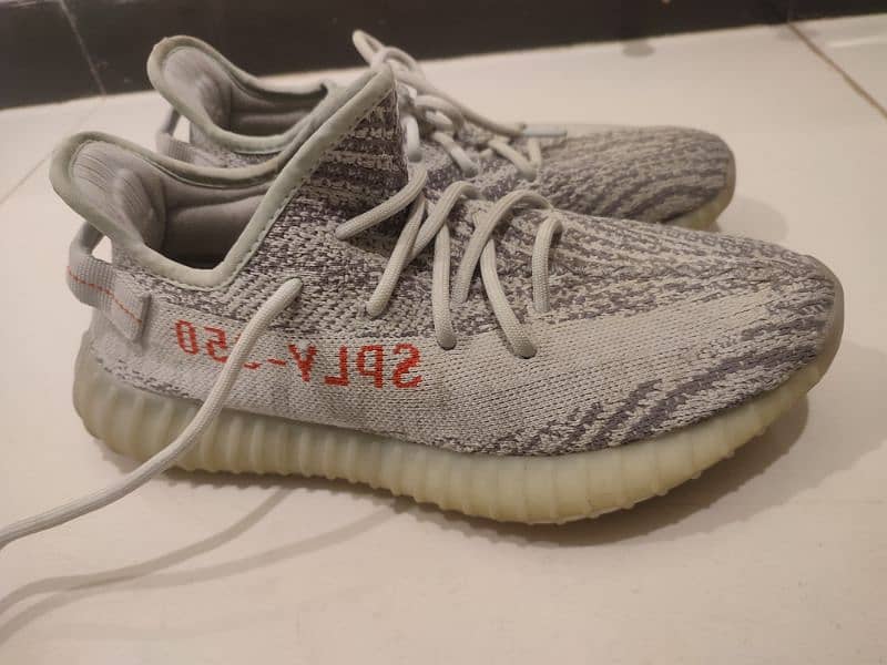 Yeezy 350 V2 blue tint 2