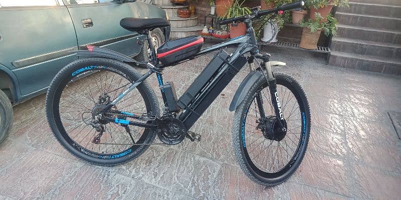 Cobalt Aluminum Electric Bike 29" long range 0