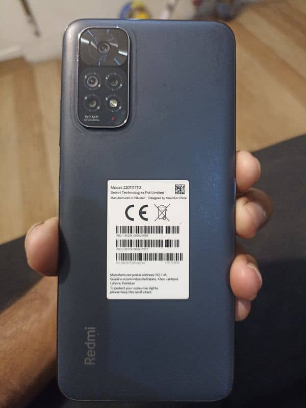 Redmi note 11 4+2/128 gb original box charge available no open 1