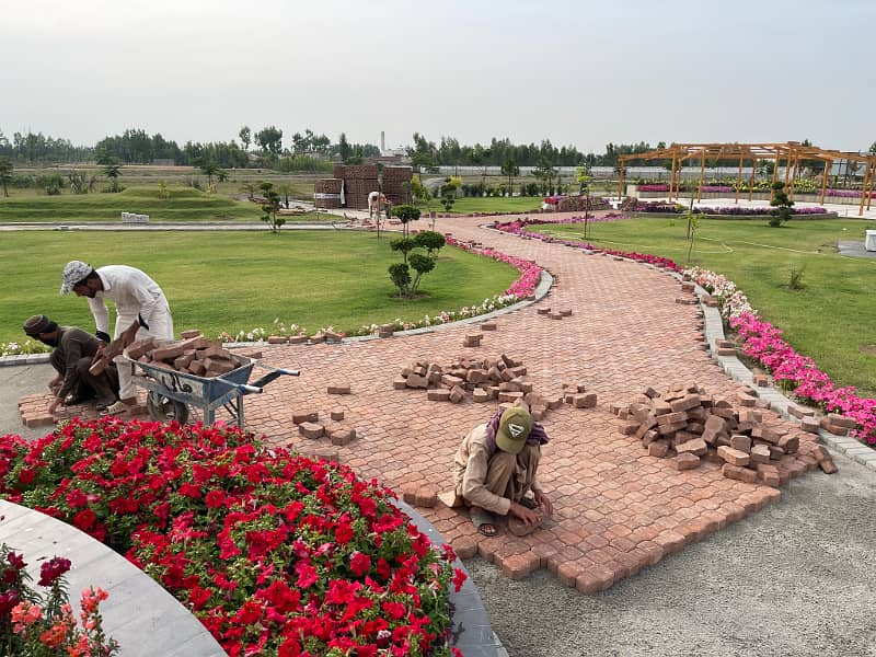 7 Marla Plot available for Sale in Grand City Mardan 2