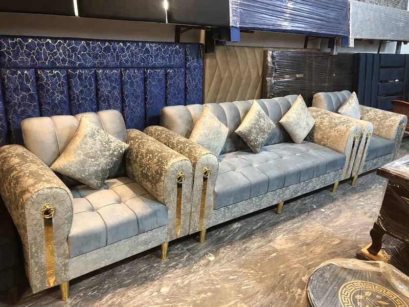 sofa set | 6 Seater sofa | Wooden sofa | Poshish sofa | Luxury sofa 15