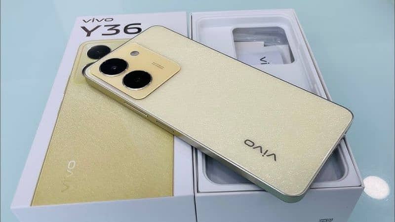 Vivo y36 8/256 available in New condition 0