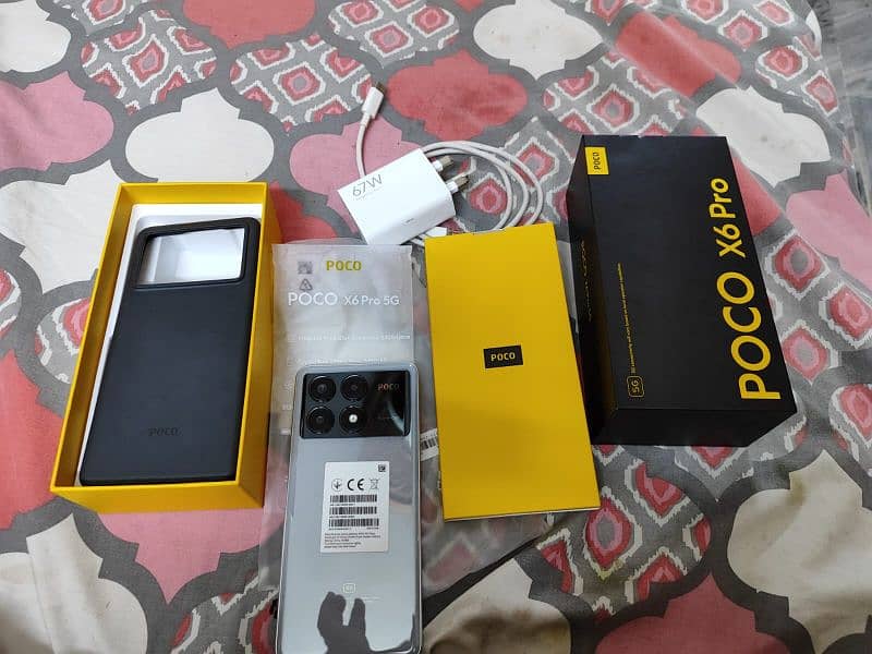 Poco x6 Pro 5G 10 of 10 condition Complete Box 1