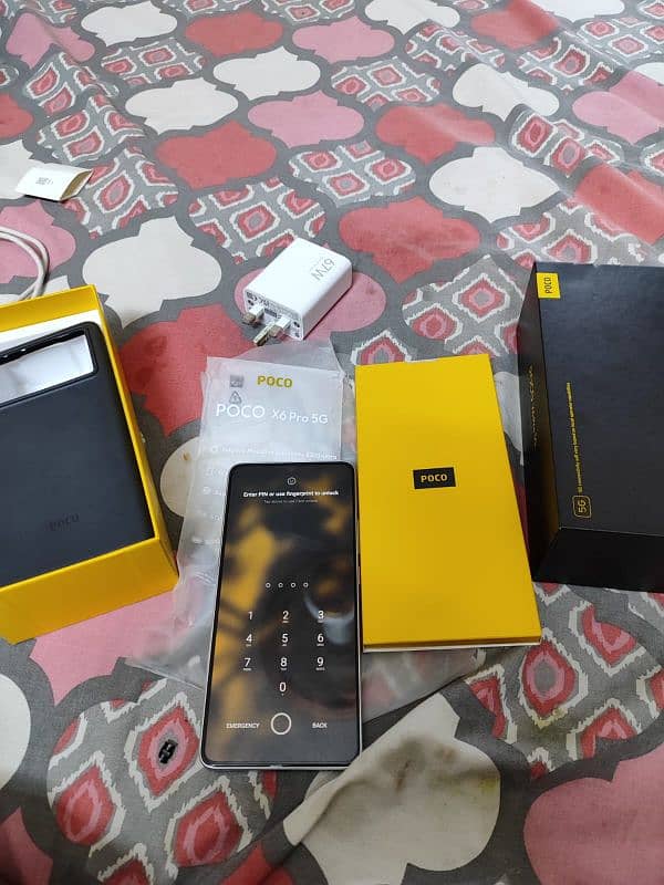 Poco x6 Pro 5G 10 of 10 condition Complete Box 2