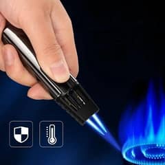 Refillable Fancy Jet Flame Torch Cigar Cigarette Stove BBQ Lighter