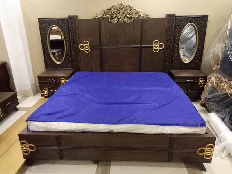 brand new double bed,/bed set/single bed/Turkish bed set/wooden bed 19