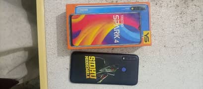 tecno spark 4.3/32 GB with box all OK no any fault