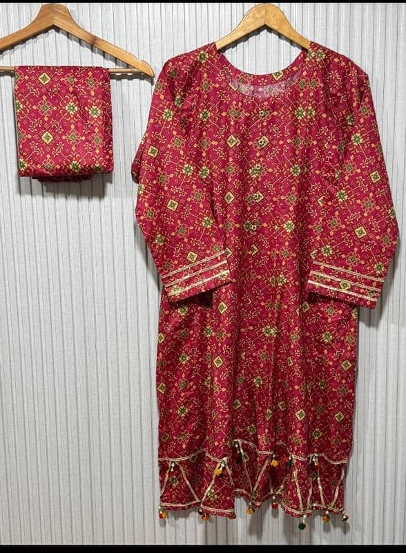 binsaeed stich lawn 2 piece 10