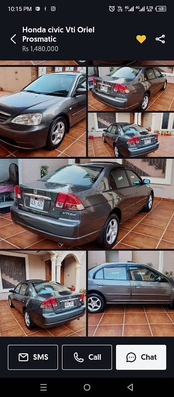 Honda Civic Prosmetic 2002 0