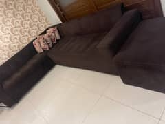 L shape sofa