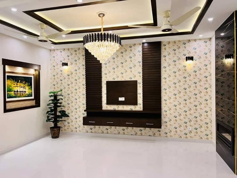 10 Marla Slightly used Designer house for sale hot location bahria 7