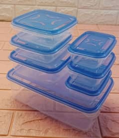 7 pieces storage part set