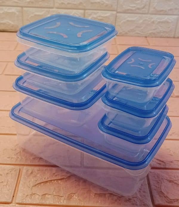 7 pieces storage part set 0