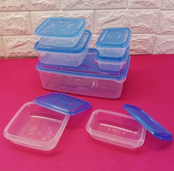 7 pieces storage part set 1