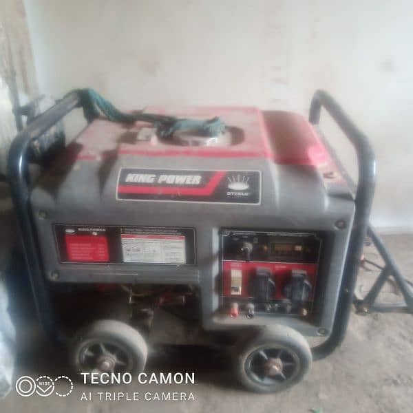 3500W generator in good condition gass and petrol. 2