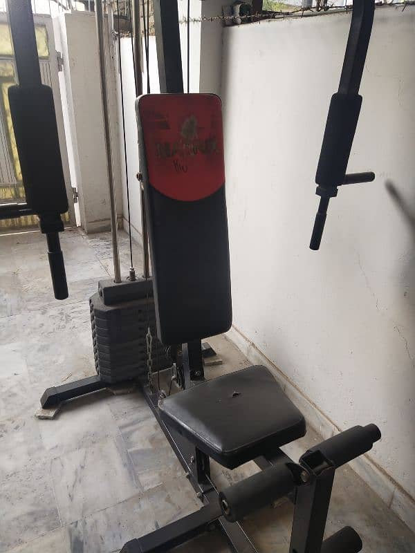 home gym multi station weight lifting machine butterfly chest exercise 6