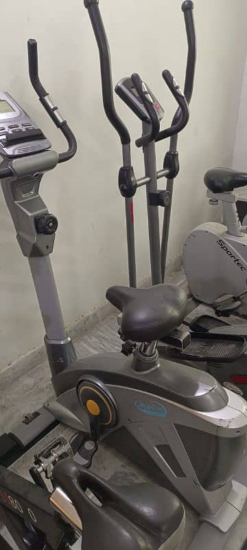 exercise cycle elliptical cross trainer recumbent machine bike 15