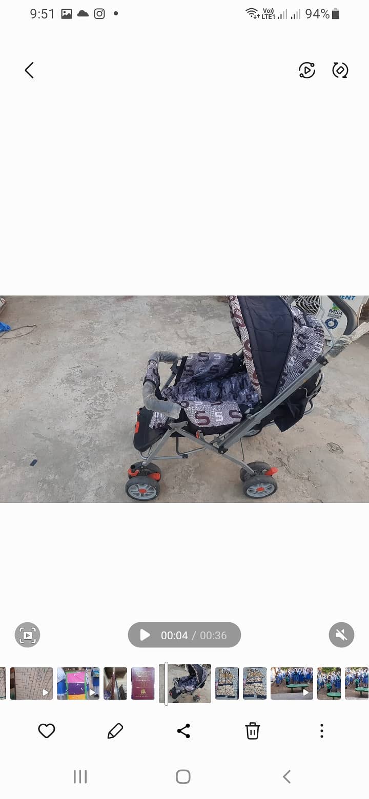 Baby pram, slightly used, good condition 3