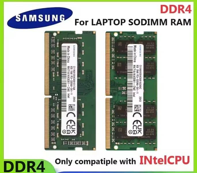 single 16GB DDR4 Ram 3200mhz Samsung for normal & Gaming laptop 0