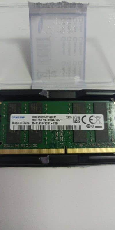 single 16GB DDR4 Ram 3200mhz Samsung for normal & Gaming laptop 1