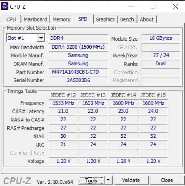 single 16GB DDR4 Ram 3200mhz Samsung for normal & Gaming laptop 3