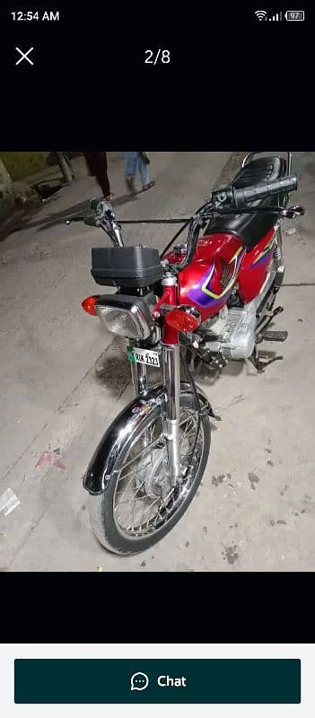 Honda 125 17 model 18 ka number (argent sale) 3