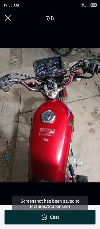 Honda 125 17 model 18 ka number (argent sale) 4