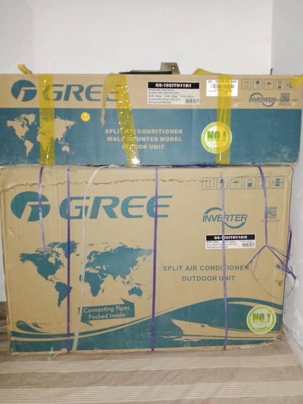 1.5 Ton AC.  DC Inverter Gree Fuller Modal 0