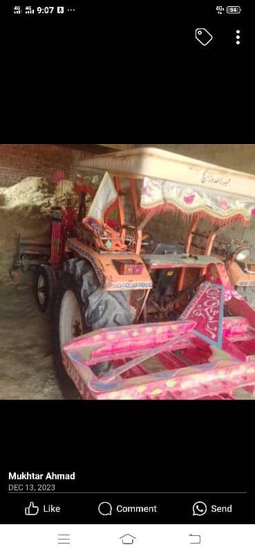 ghazi tractor for sale urgent pho 03155019020 0