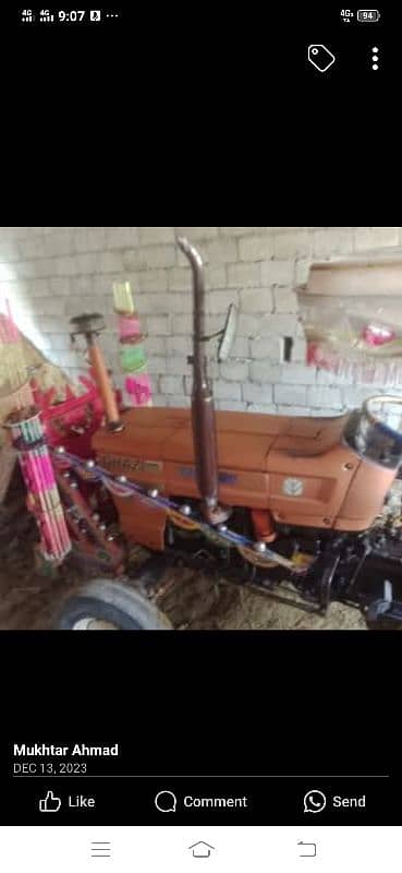 ghazi tractor for sale urgent pho 03155019020 2