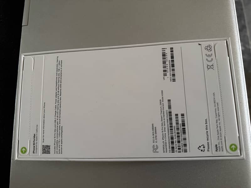 IPhone 16 PRO MAX 256 Gb DESERT SEALED WITH INVOICE 2