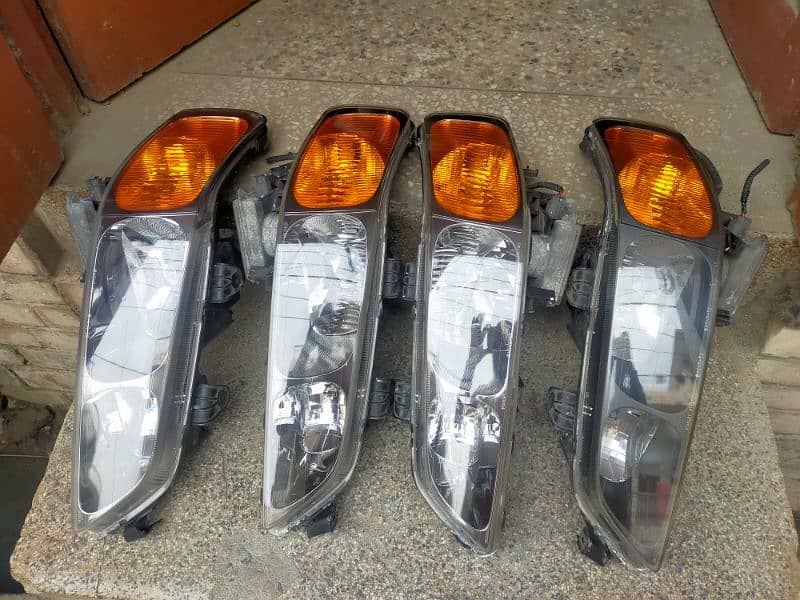 Honda accord CF3 headlights and front back bumper 18