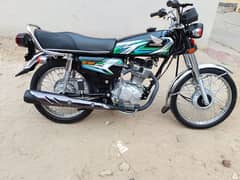 Honda CG 125 Black COBRA PUNJAB Number