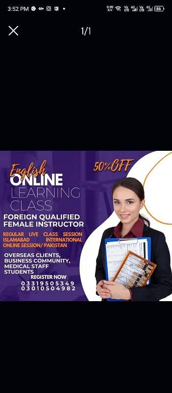 Spoken English Course/ Foreign Qualified Female Instructor 0