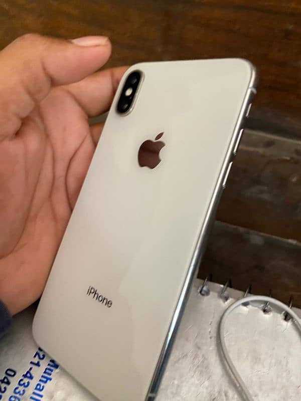 Iphone X pta approved 64Gb in good condition only for sale 5