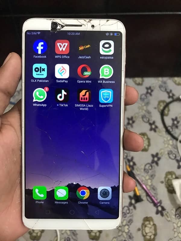 oppo f5 4/32 sims not work baki ok hai read full ad 0