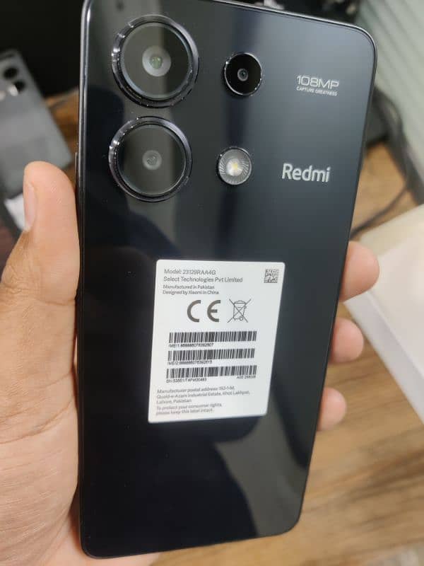 Redmi Note 13, 8/256 GB, Official PTA Approved 5