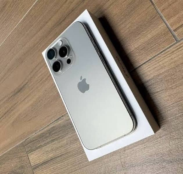 Iphone 15 pro max 256GB PTA Approved 0