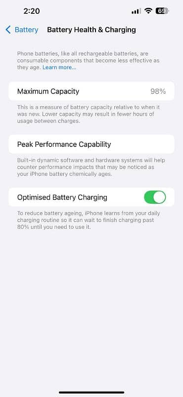 iphone 14plus Non-PTA, 256GB, 98% battery health 4