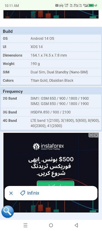 Infinix note 40 1