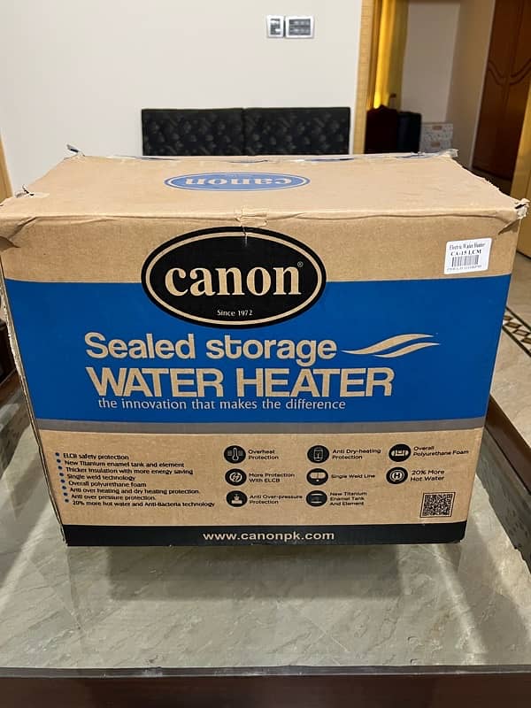 Canon 15LCM Sealed Storage Water Heater 0