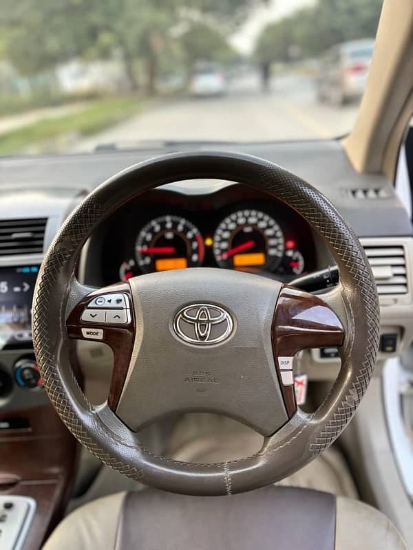 Toyota Corolla Axio 2007/ 2012 in out class condition for Sale in ISB 16