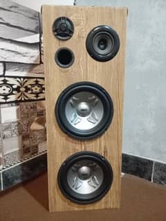 Yamaha 10 inches 4 set speakers with japani amp