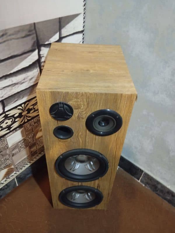 Yamaha 10 inches 4 set speakers with japani amp 2