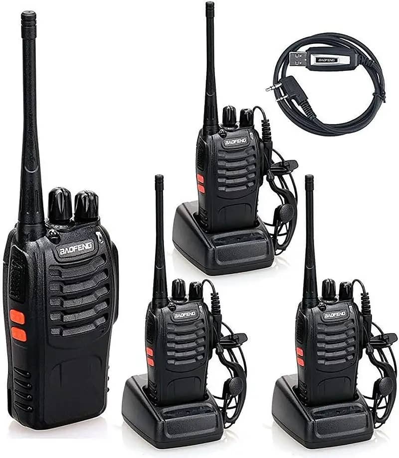 888S dual band walkie talkies, upto 3km range, Two way wirless radio 6